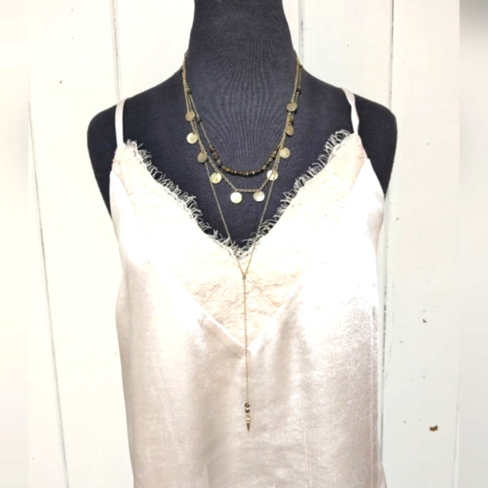 Ettika Layered Y necklace